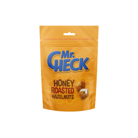 Mr.Check honey roasted hazelnuts, 150g.