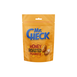Mr.Check honey roasted peanuts, 150g.