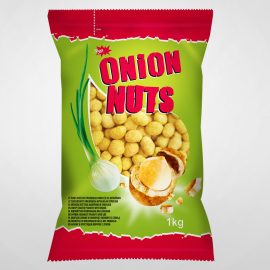 JĖGA coated peanuts onion flavor, 1 kg.