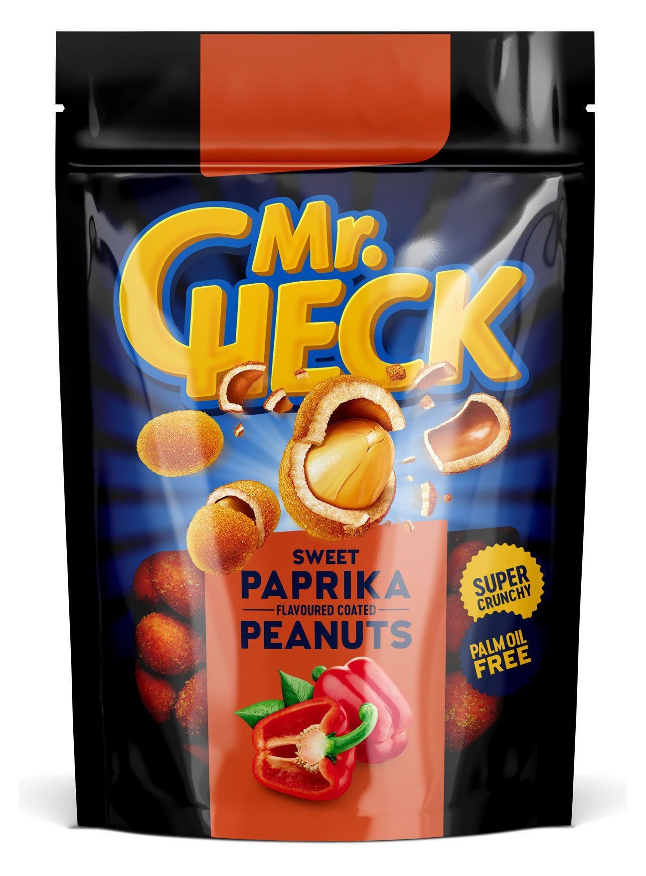 Mr.CHECK PEANUTS Paprika 150g.