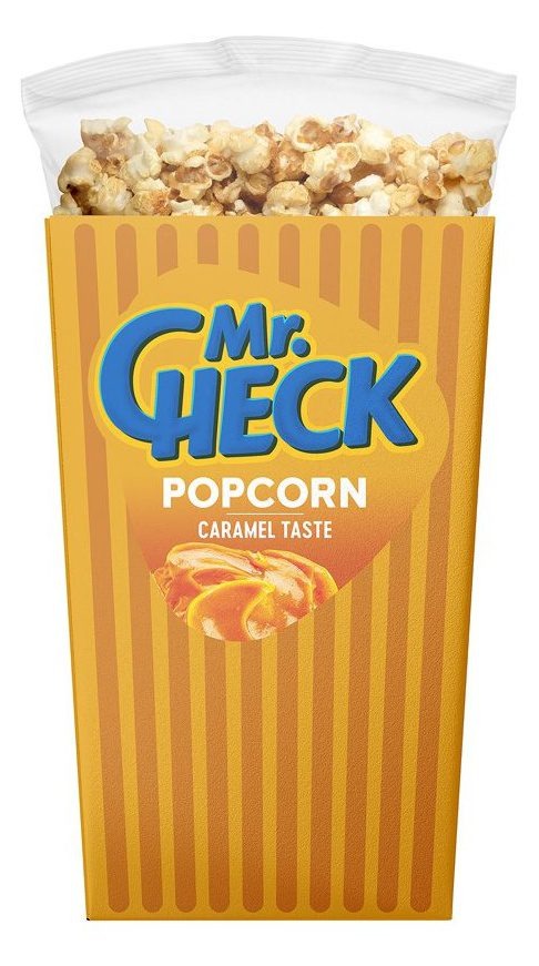 Mr.Check PopCorn BOX Caramel 200g.