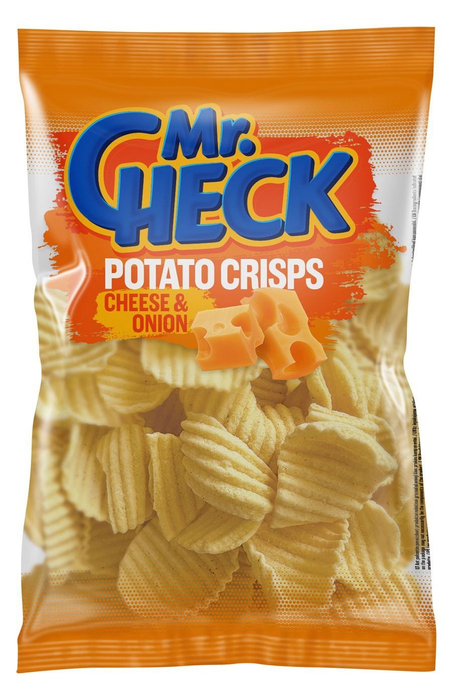 Sūrio skonio bulvių traškučiai „Mr. Check“ 90g