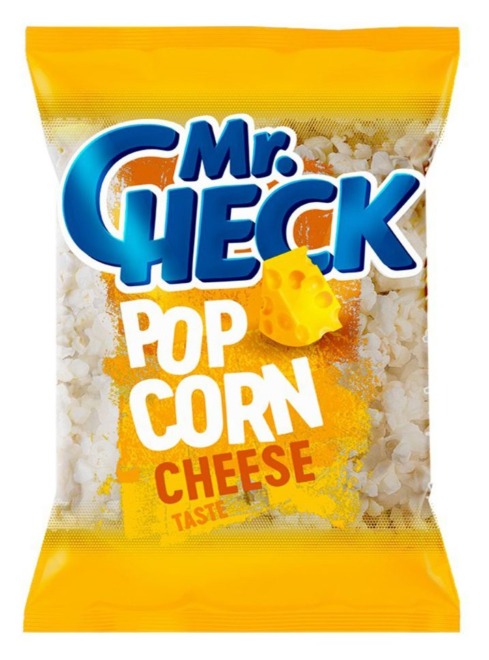 Pop corn Mr.Check al formaggio in busta, 150 g